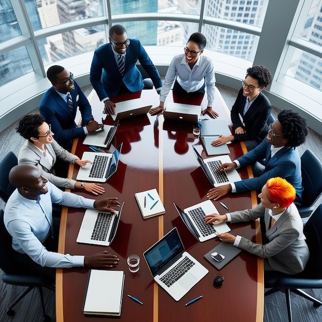 ICT Integrated Hub professional team collaborating to provide tech solutions in Nigeria