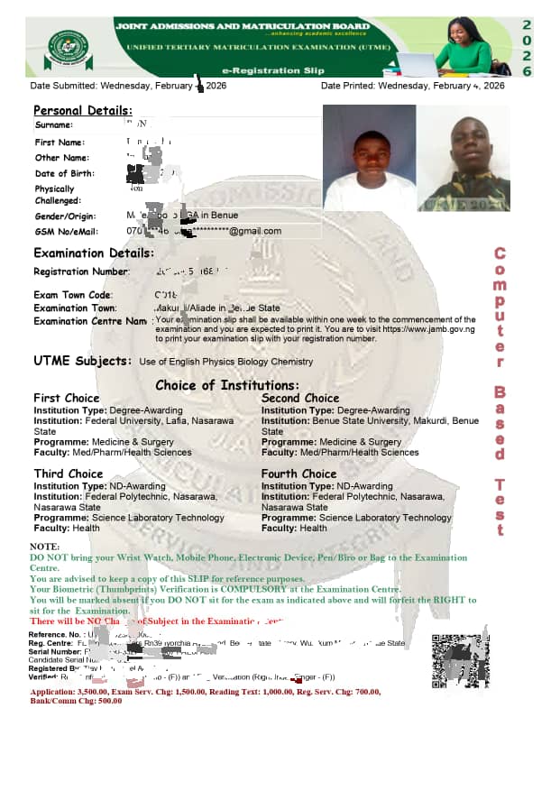 JAMB registration support