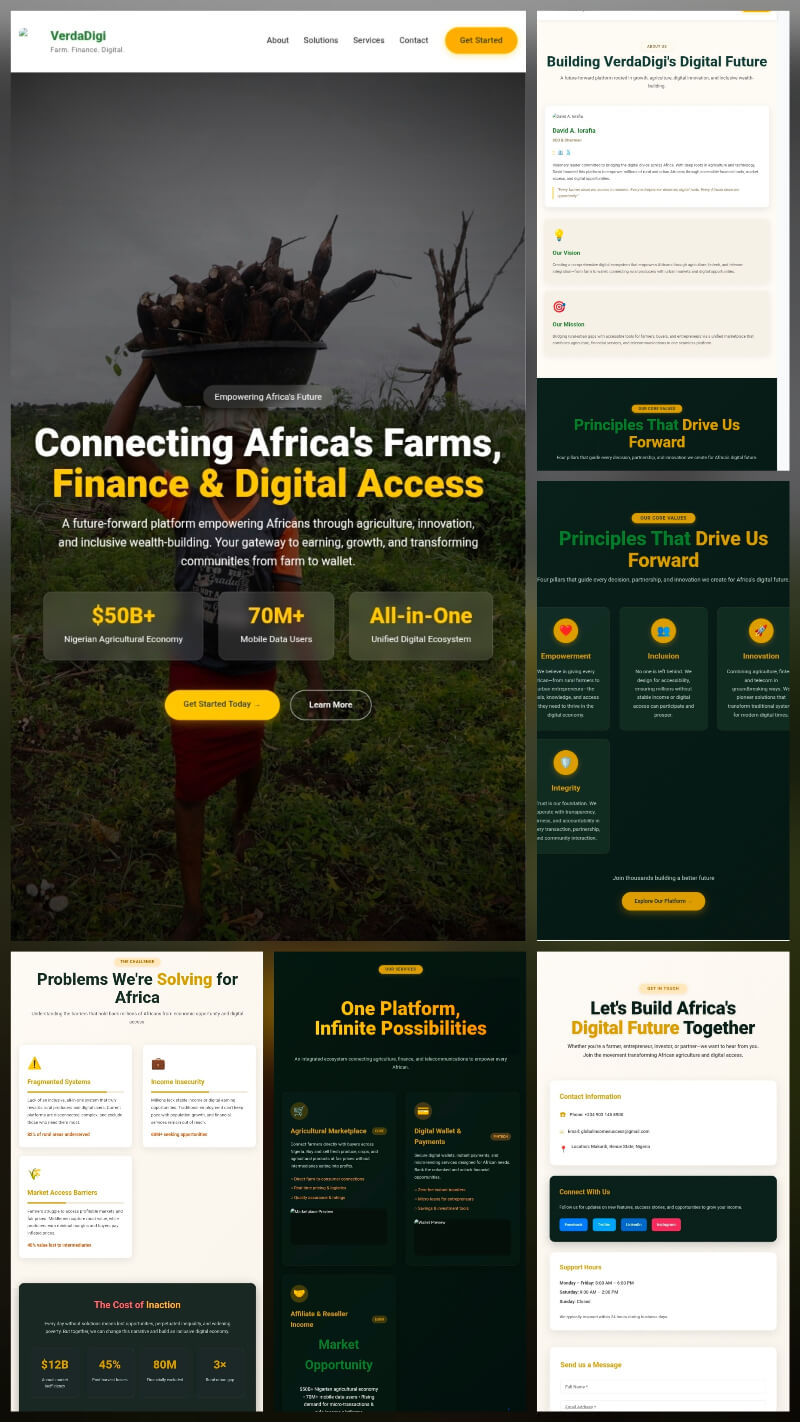 Web and digital presence